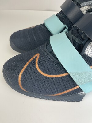 Nike Romaleos 4 Mens Size 10 Deep Ocean Ozone Blue 2020 CD3463-440