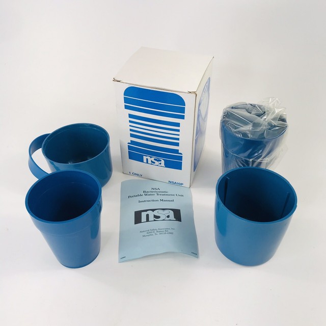 NEW NSA 10P BACTERIOSTATIC portable Water Filter Water Treatment NSA10P eBay