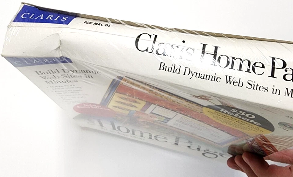 Claris Home Page 3.0 Webdesign Software • Mac OS Version 1996 Vintage RAR - Bild 3 von 4