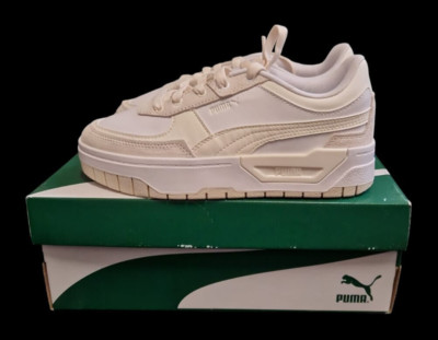 Puma Cali Dream Tweak Sneaker Damen Freizeit Schuhe Sportlich  weiß/beige Gr.37