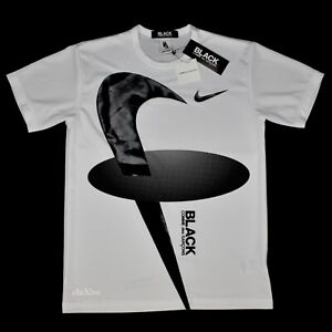 nike t shirt white and black