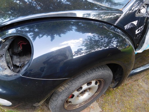 VW New Beetle Cabrio 1Y, Kotflügel vorne links Ez 2004, schwarz LC9Z