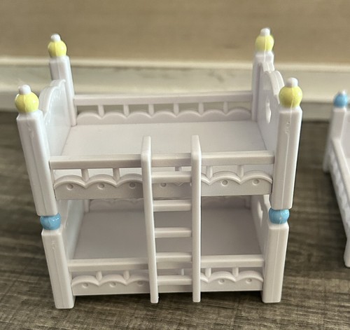 Calico Critters Bunk Beds Set Of 5 Dollhouse Furniture C110 - Picture 4 of 9