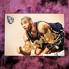 Kenyon Martin ‘03 Skybox Autographics #15 MINT Nets Legends Jersey Cincinnati SP
