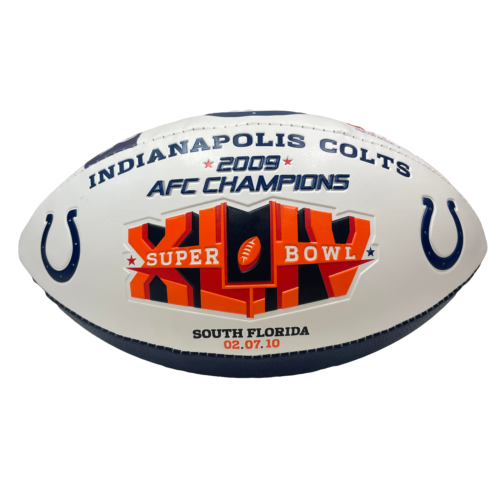 Indianapolis Colts Super Bowl 2010 Commemorative Football - Picture 1 of 3