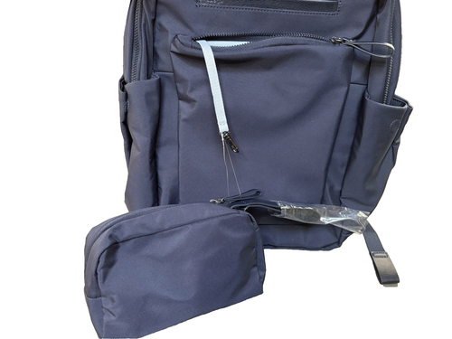 eBags Belcourt Midnight Navy Backpack Luggage Travel 15" Laptop New with Tags - Picture 9 of 10