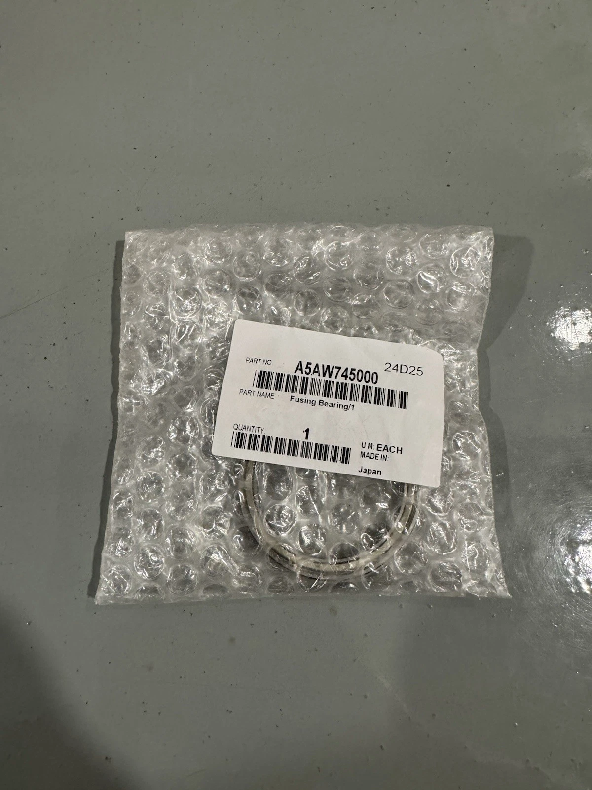 Konica Minolta Fusing Bearing/1 A5AW745000 Brand New