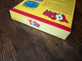 sello ovalado Yoshi completo en caja nintendo nes mario juego de f&aacute;brica como nuevo