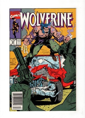 Wolverine #47 Newsstand (1991, Marvel Comics)