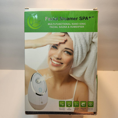 Facial Steamer Spa+ Multi-Functional Nano Ionic Facial Sauna And Humidifier