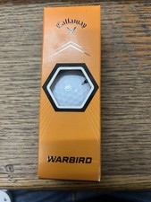 Callaway Warbird Golf Balls 3 Ball Pack Brand New