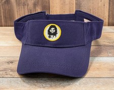 Vintage GEICO Caveman Purple Visor Adjustable Strapback OSFM Hat Cap NEW NOS