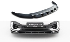 Maxton Design Frontlippe passend für VW T-Roc R Mk1 schwarz Hochglanz