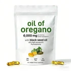 2 in 1 Oil of Oregano & Black Seed Softgels Count with Carvacrol,Immune Support