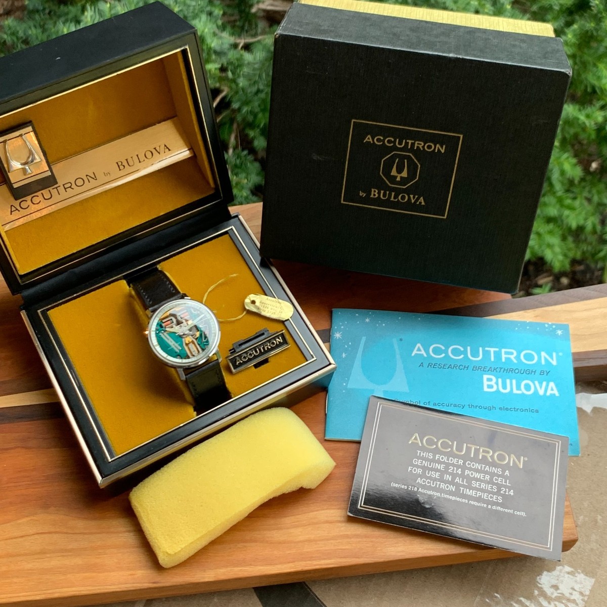 1969 Bulova Accutron 214 Factory Spaceview 