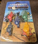 Character Crayons Masters of the Universe 1984 Spindex Vintage NEW SEALED