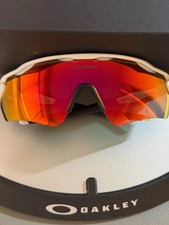 New Oakley RADAR EV PATH OO9208 Polished White Frame W/PRIZM RED LENS