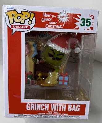 Funko Pop! Deluxe: Grinch with Bag #35 new