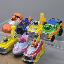 Paw Patrol Mixed Lot X7 Small Cars Bundle
