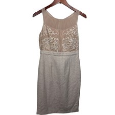 NWT Va et Vien BHLDN Viola Silk Shift Dress Women's 2 / XS MOB MOG Wedding Guest