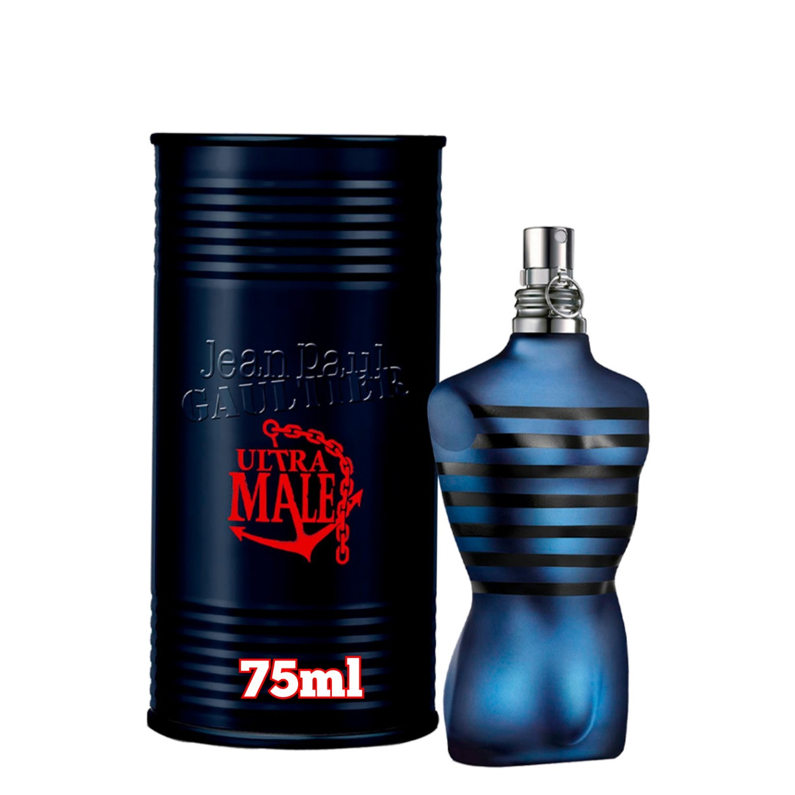 Jean Paul Gaultier Men's Black/Lavender Ultra Intense Eau De Toilette 75Ml Spray - Image 3