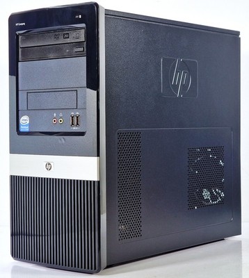 HP dx2400 Windows XP Maschine PC Pentium Dual 160GB 4GB DVD 2x RS-232 COM Serial