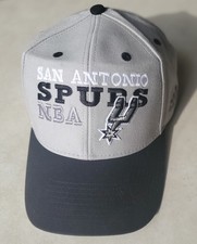 NEW Adidas SAN ANTONIO SPURS NBA hat cap embroidered adjustable one size