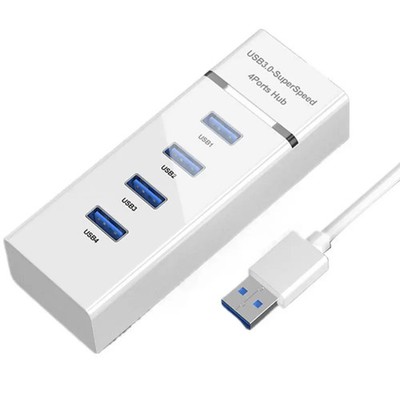 USB 3.0 Hub 4 Port Mehrfachschutz High-Speed Datenübertragung