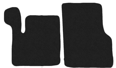 Premium Avant Tapis pour Renault Espace II, III 1991-2002, Anthracite moquette - Photo 1/4