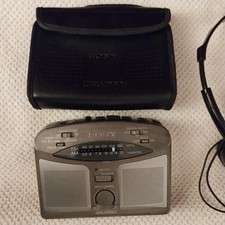 Serviced Sony Walkman WM-GX322 Radio Cassette-Corder, Auto Rev. New Belt