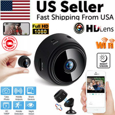 Mini Wireless Record Camera WiFi IP Home Security DVR Night Vision HD USB 1080P