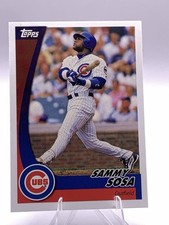 2002 Topps Post Sammy Sosa #7 of 30 Chicago Cubs Baseball Trading Card