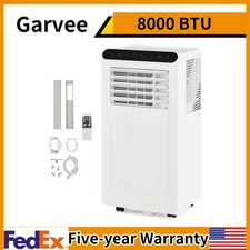 😸8000 BTU Portable Air Conditioner AC Unit with Remote Control Cool Dehumidi
