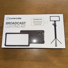 Lume Cube Broadcast Lighting Kit, Portable Live Stream/Self-Broadcasting