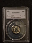1957 Roosevelt Silver Dime PCGS PR66 Series 32PR