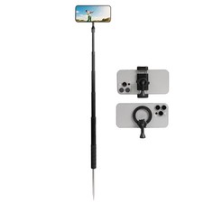 Ground Golf Monopod Stand Holder with Spike Stake, 46" Extendable Selfie Stic...