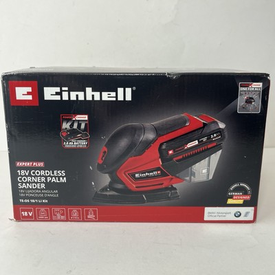 Einhell TE-OS Power X-Change 18-Volt Cordless Corner Palm Sheet Sander New