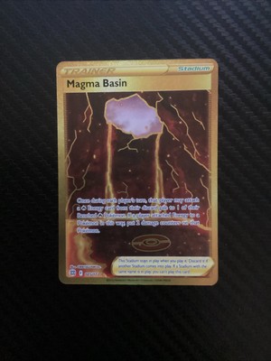Pokemon Magma Basin 185/172 Brilliant Stars NM