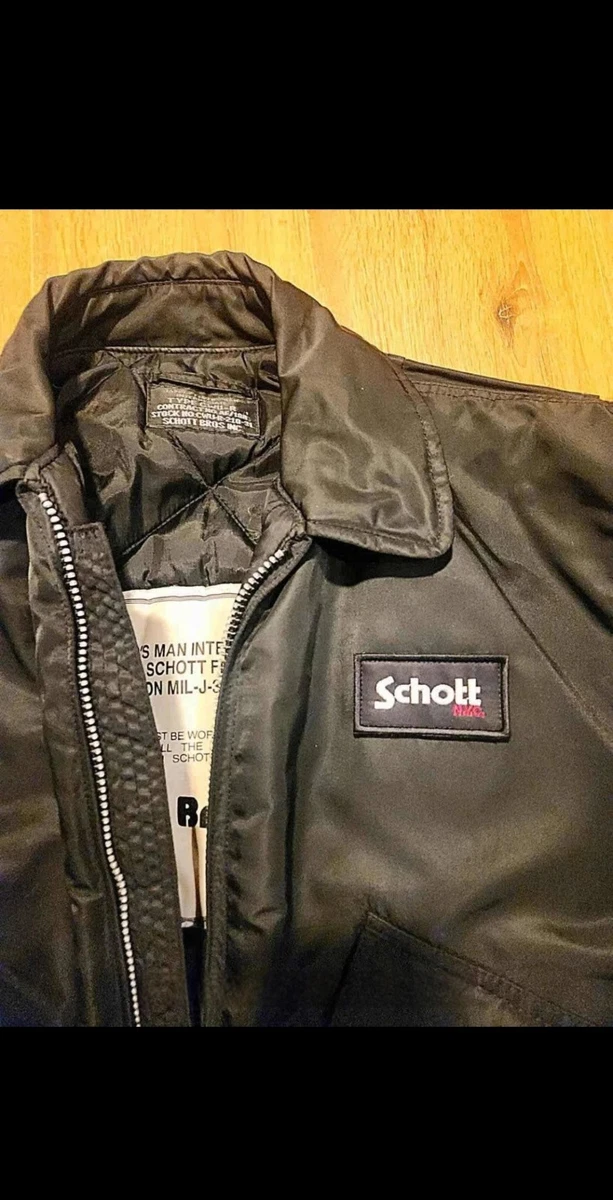 Chaqueta Schott CWU-R Authentic Vintage 90s – XL Oversize Excelente estado
