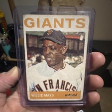 Topps 1964 Willie Mays #150 San Francisco Giants Baseball Card MLB