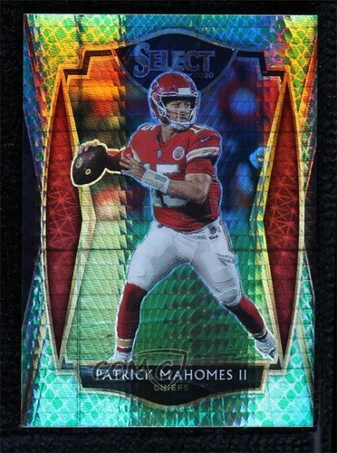 2020 Panini Select Premier Level Dragon Scale Prizm 51/67 Patrick Mahomes II