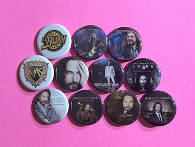 Marco Antonio Solis 1.25'' Button Pin Lot of (11) El Buki Los Bukis Mexican Arts