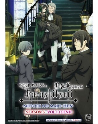 Black Butler Emerald Witch Arc SEASON 5 1-13End DVD ENGLISH DUBBED SHIP FROM USA