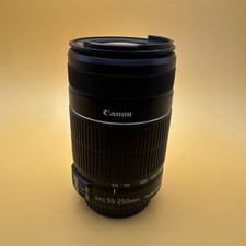 Canon EF-S 55-250mm f4-5.6 IS II Lens EFS No Cap