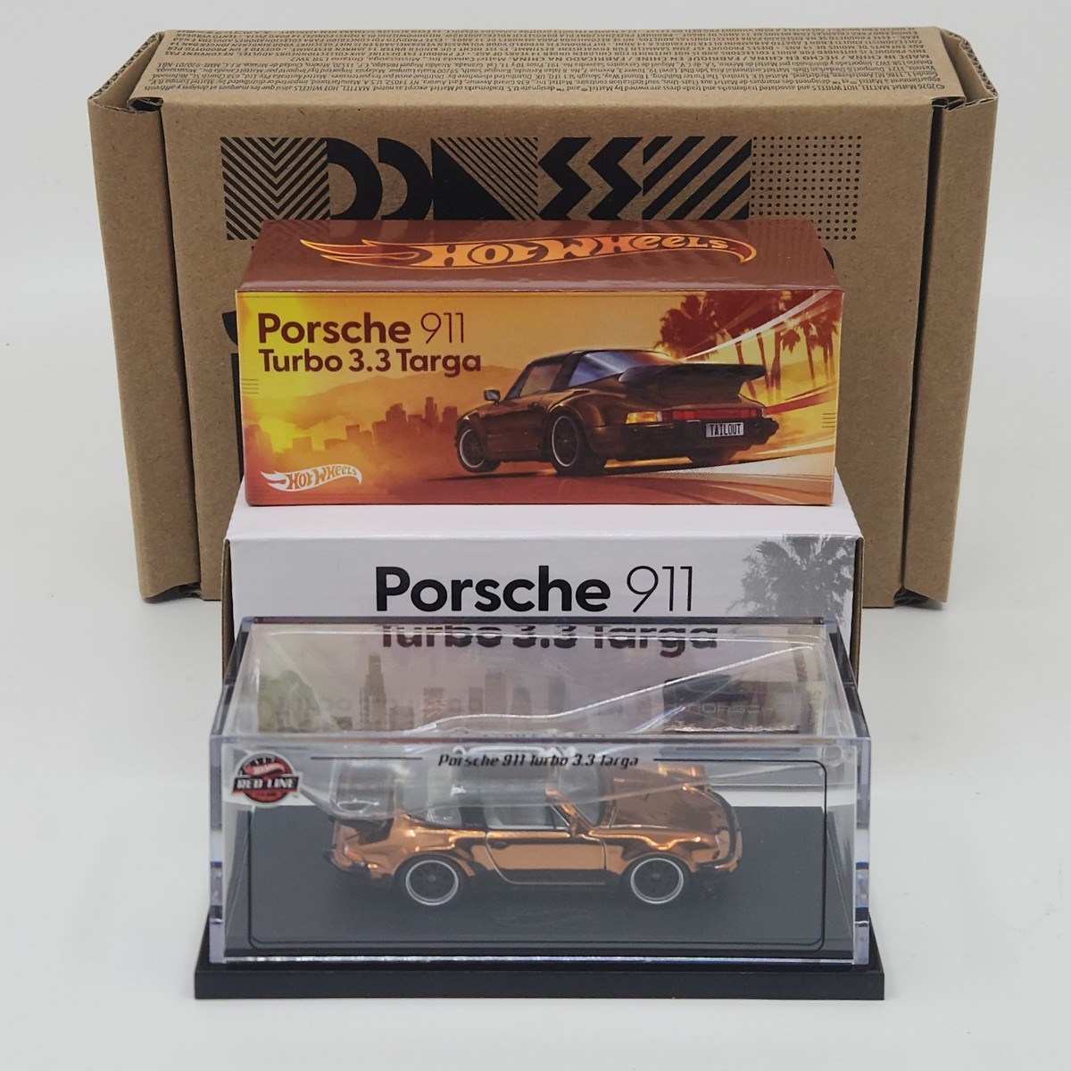 2026 Hot Wheels RLC '88 Porsche 911 Turbo 3.3 Targa Red Line Club
