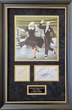 FRED ASTAIRE and GINGER ROGERS  Vintage Signed Montage