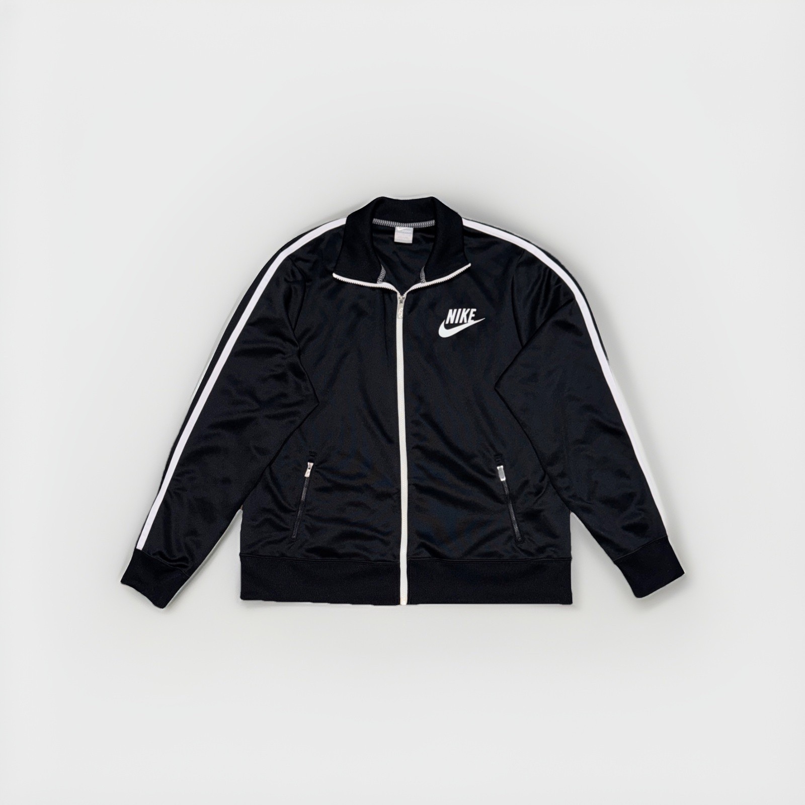 SACAI X NIKE Nike Sportswear HBR Tribute Track Jacket taglia XL nero bianco 502643 010