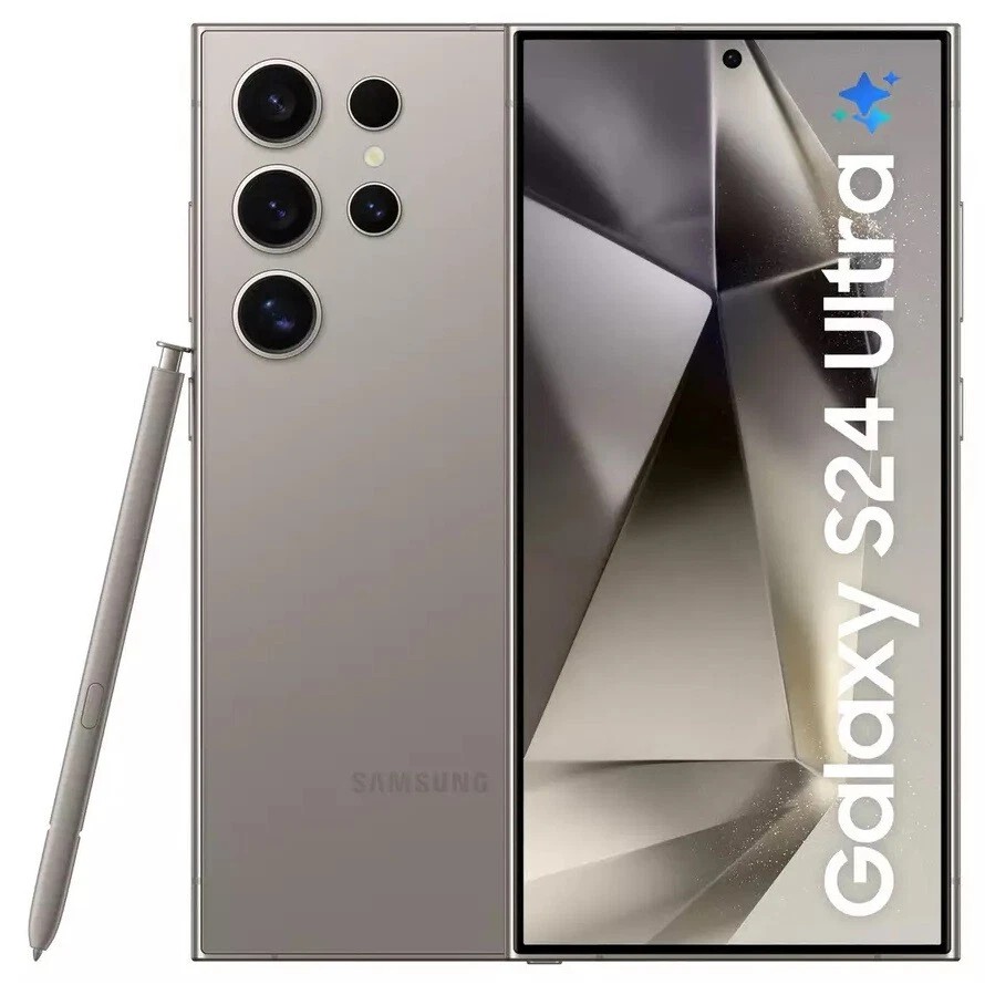 Samsung Galaxy S24 Ultra - 256 GB - Titanium Black (Unlocked)