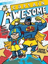 Captain Awesome Meets Super Dude!: Super Special (17) - hardcover Kirby, Sta...