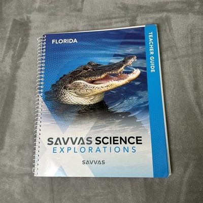 Savvas Science Explorations Florida Teacher Guide Grade 3 Spiral-bound VG